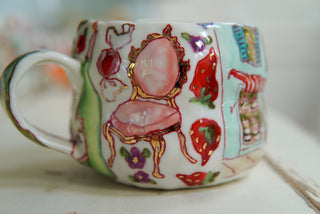 "Heart Face & Patisserie" 15 oz Mug