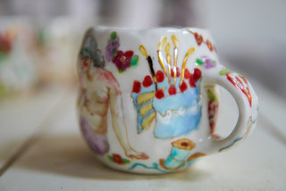 “Siren and Patisserie” 14 oz Mug