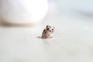 Spotted Kitty Figurine Charm