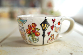 “Matryoshka & Cotton Candy” 7 oz Mug