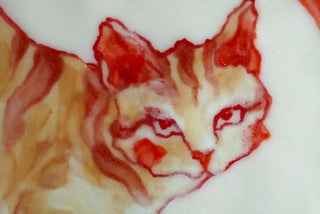 Kitty Dinner Plate 9"