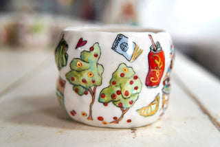 “Colander & Cake” 12 oz Mug