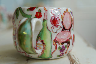 "Heart Face & Patisserie" 15 oz Mug