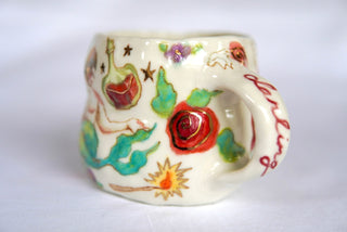 "Siren & Traffic Light" 14 oz Mug