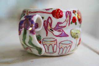 "Green Bonnet" 15 oz Mug