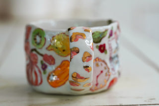Girl with Bunny Bonnet Mug 10 oz