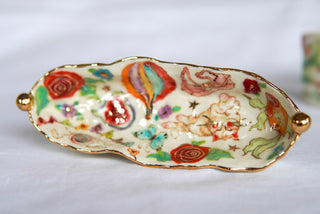 "Goldfish & Taffy" Candy Dish