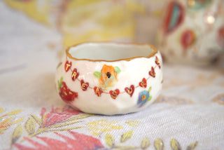"Love Potion & Heart Garland" Small Treasure Bowl