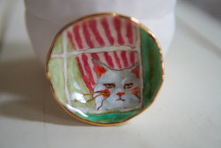 Kitty Ring Dish