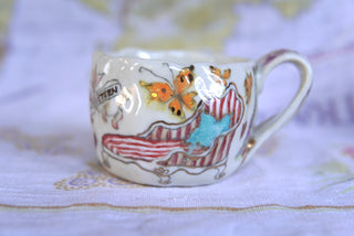 SECONDS "Striped Chaise" 8 oz Mug