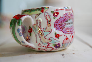 "Bunny & Two Fish" 15 oz Mug
