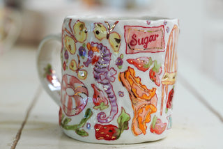 Cheetah & Glass Slipper Mug 20 oz