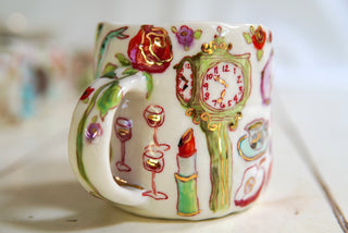 “Kitty with Cello” 16 oz Mug