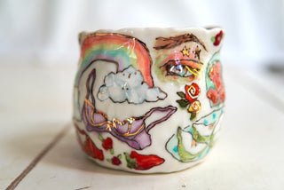 “Lamb & Rainbow” 14 oz Mug