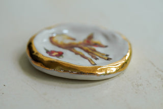 Deer Trinket Dish 2.7 in