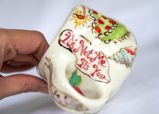 "Kitty & Lucky Charms" 8 oz Mug