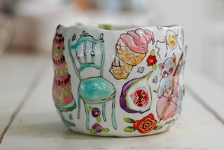 Kitty & Cello XL Mug 24 oz