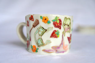 "Siren & Nail Polish" 12 oz Mug