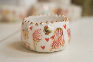 Nostalgia Beaded Treasure Jar III