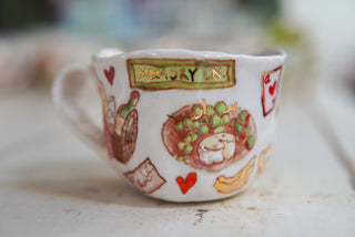 "Metro" Porcelain Mug