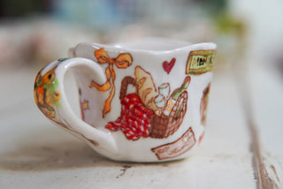 "Metro" Porcelain Mug