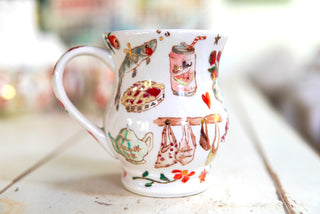 "Cafe & Honey" Large Mug