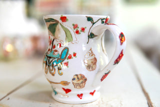 "Cafe & Honey" Large Mug