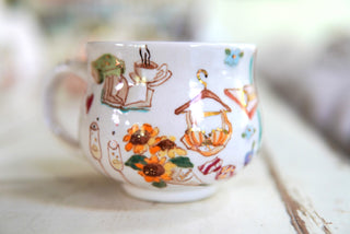 "Oasis Motel" Stoneware Mug