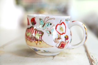 "Hour Glass" Stoneware Mug