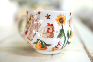 "Hour Glass" Stoneware Mug