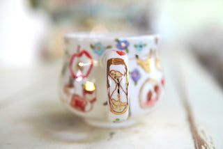 "Hour Glass" Stoneware Mug