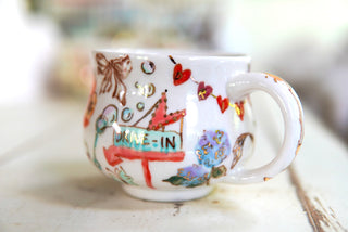 "Drive In" Stoneware Mug