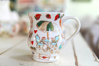 "Pink Phone" Stoneware Large Mug