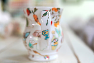 "Pink Phone" Stoneware Large Mug