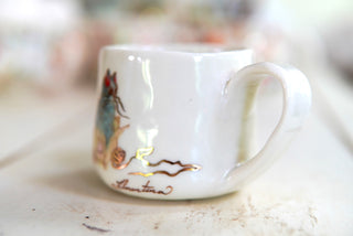 "If It Fits, I Sits" Porcelain Mug