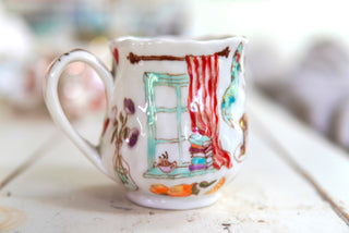 "Books & Pancakes" Porcelain Mug