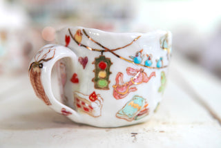 "Bread Loaf" Porcelain Mug