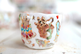 "Birthday Cake" Porcelain Mug