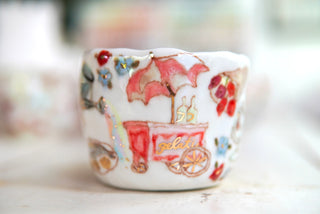 "Gelati Cart" Porcelain Mug