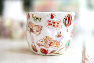 "Drive In & Butter" Porcelain Mug