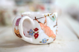 "Pink Espresso Machine" Porcelain Mug