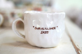 "Surveillance" Porcelain Mug