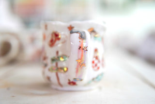 "Water Faucet" Porcelain Mug