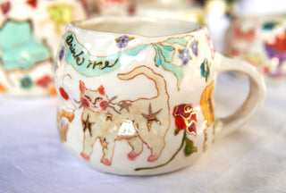 "Cherry Coke & Bunny Mask" 15 oz Mug