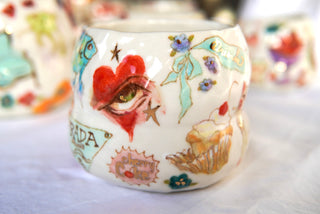 "Cherry Coke & Bunny Mask" 15 oz Mug