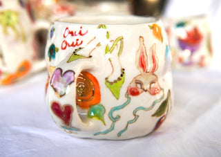 "Cherry Coke & Bunny Mask" 15 oz Mug