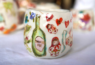 "Toad & His Cabernet" 8 oz Mug