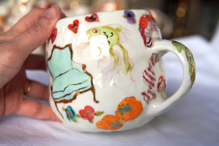 "Five Matryoshka One Fish" 20 oz Mug