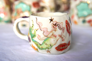 "Siren & Swedish Fish" 5 oz Mug