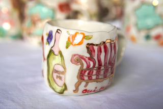 "Siren & Swedish Fish" 5 oz Mug